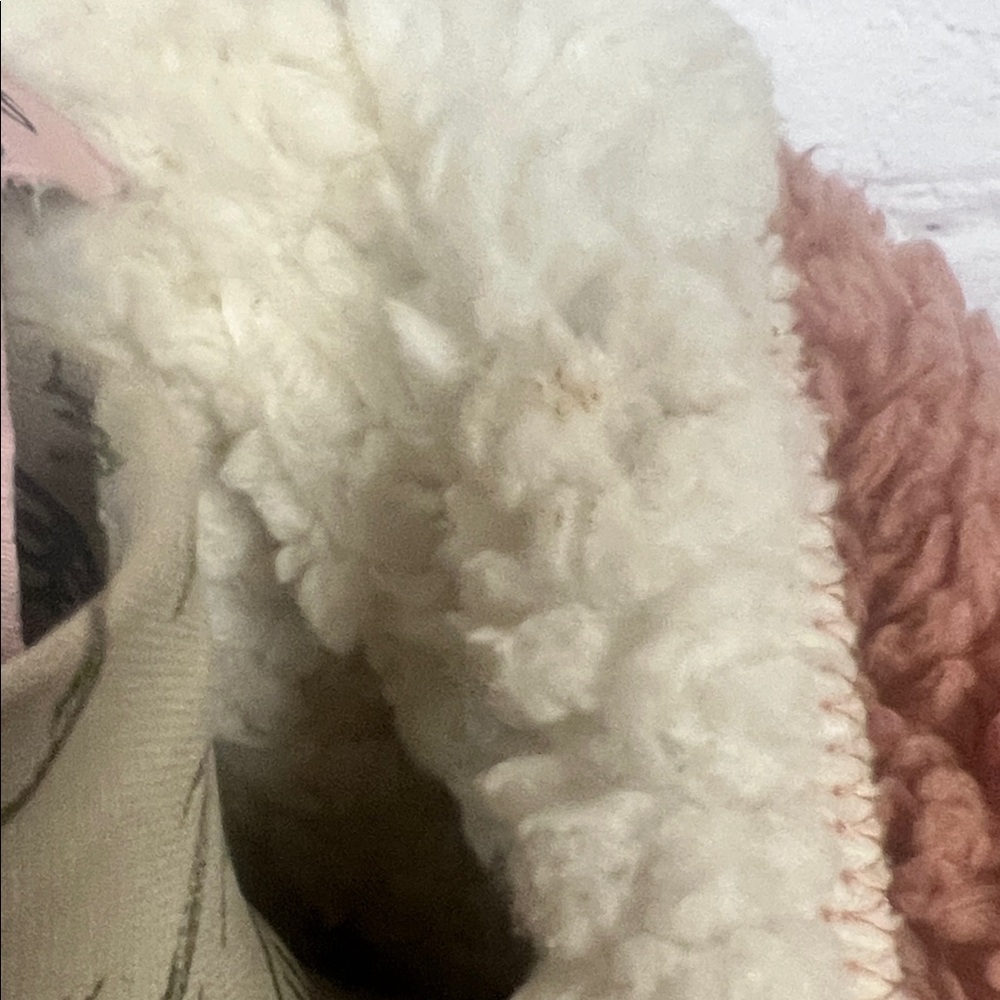 Warm Rose Gold Teddy Jacket - Picture 4 of 8
